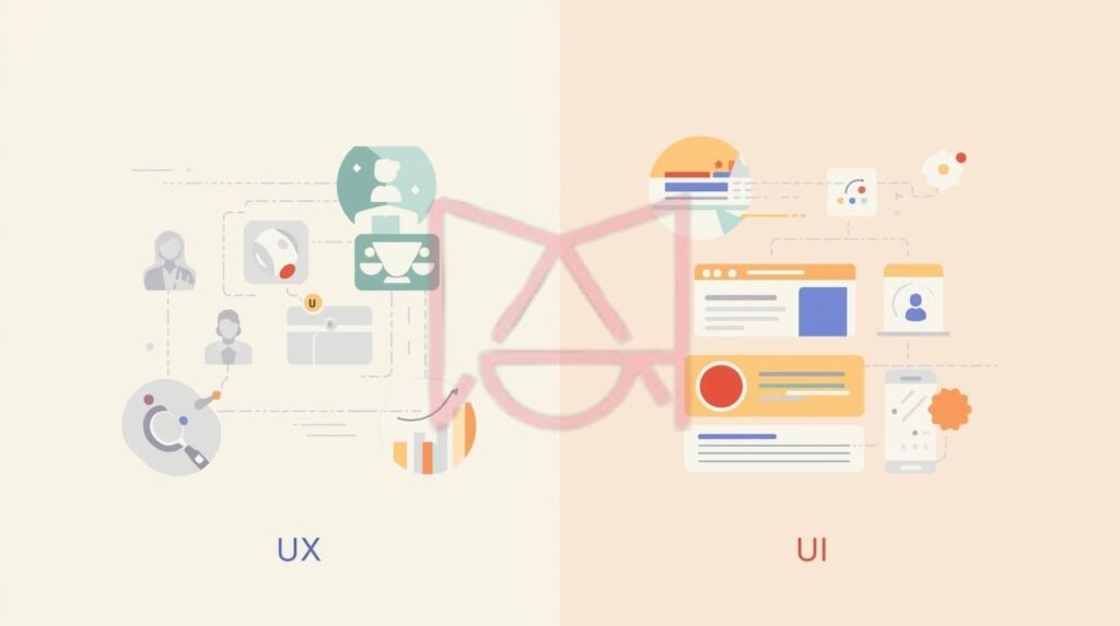 تفاوت UX و UI در طراحی سایت